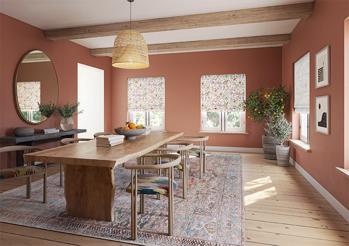 Hedgerow Velvet, Persephone - Motorised Roman Blind - Image 6